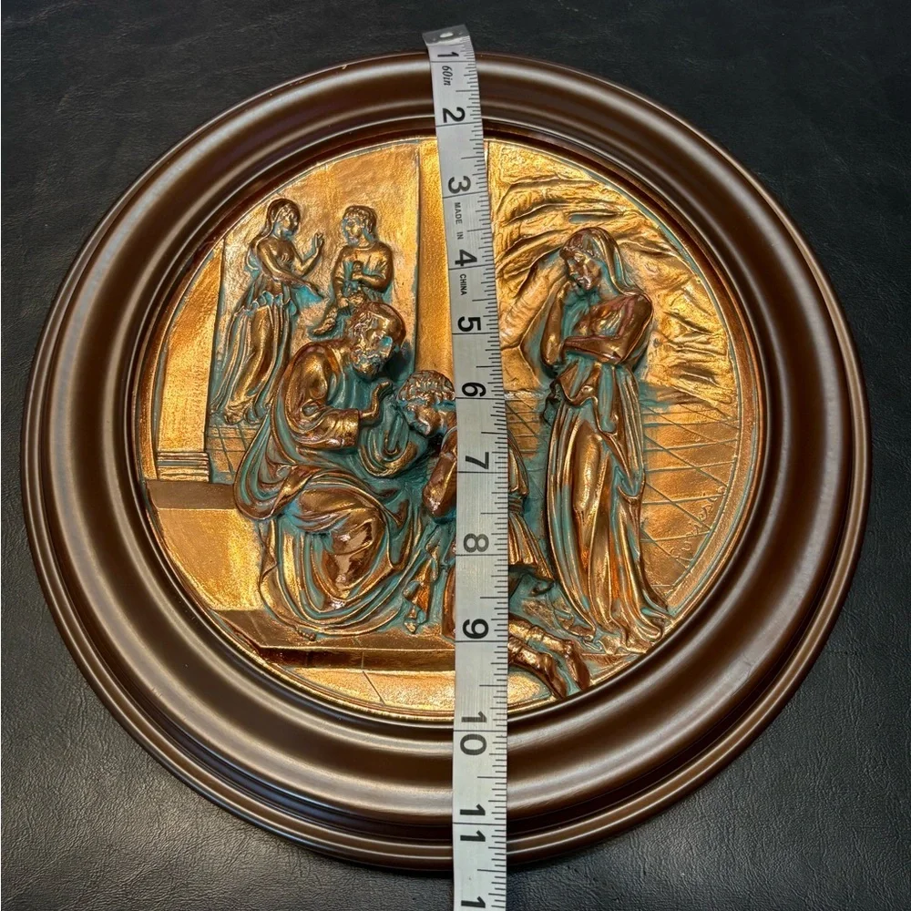 La Porta del Paradiso decorative 3D plate from “Gates of Paradise”no. A1955